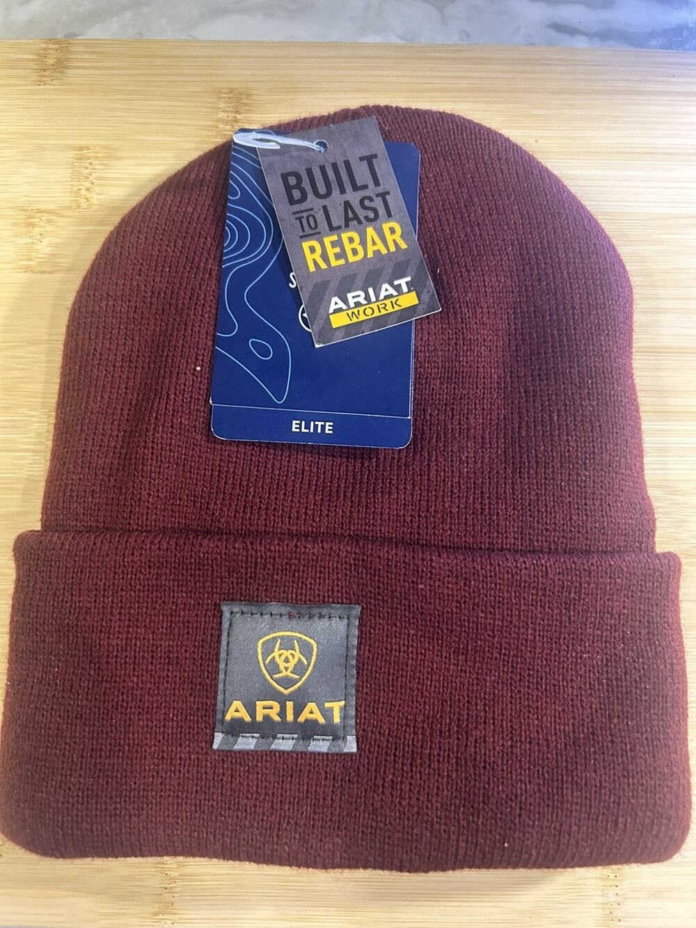 Ariat red Beenie New Made In USA